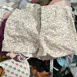 Floral shorts